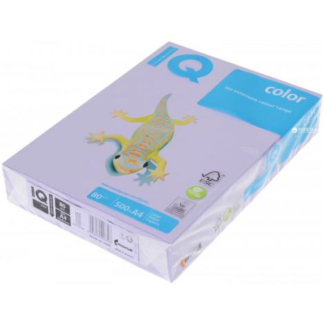 Papier ksero A4/500/80g Mondi IQ lawendowy